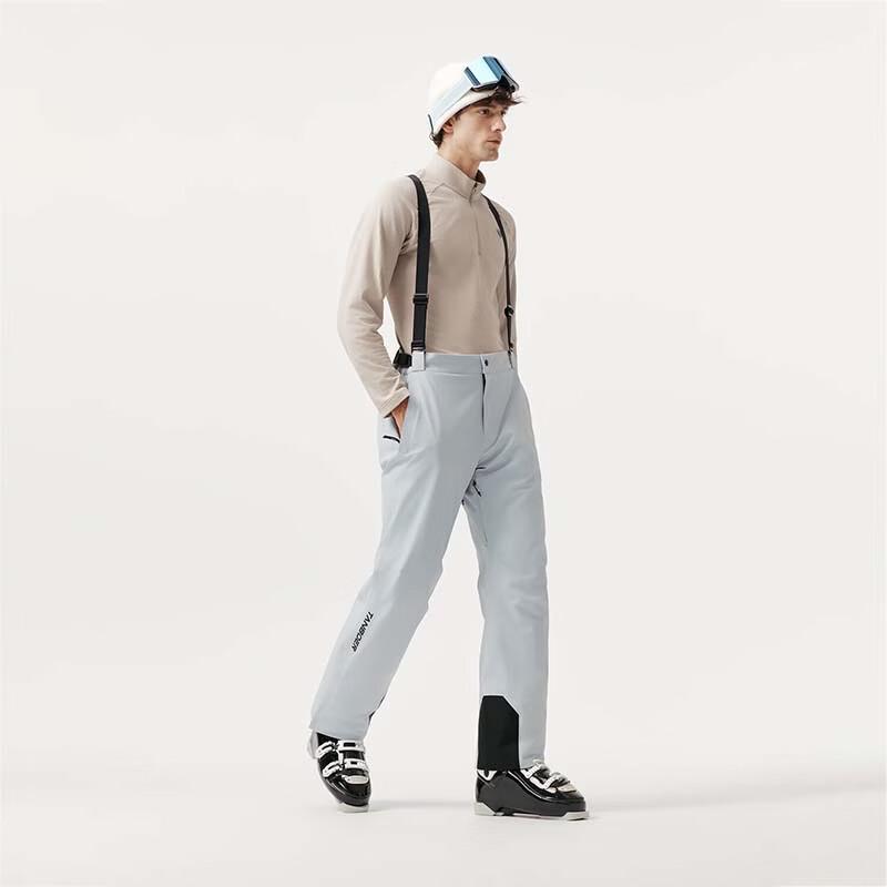 Tanboer Unisex Goose Down Bib Ski Pants