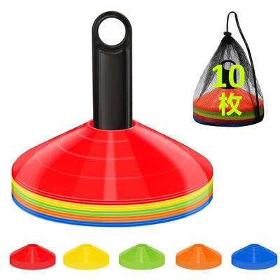 Jessfar Marker Set of or Soft PE Thick Color Cones for and Compact and Perfect for Practice and Includes a Storage Cones, 10, 25, 50, Training,