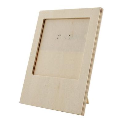 Wooden Frame - Polaroid - Wood - Customizable - 12 X 15 Cm