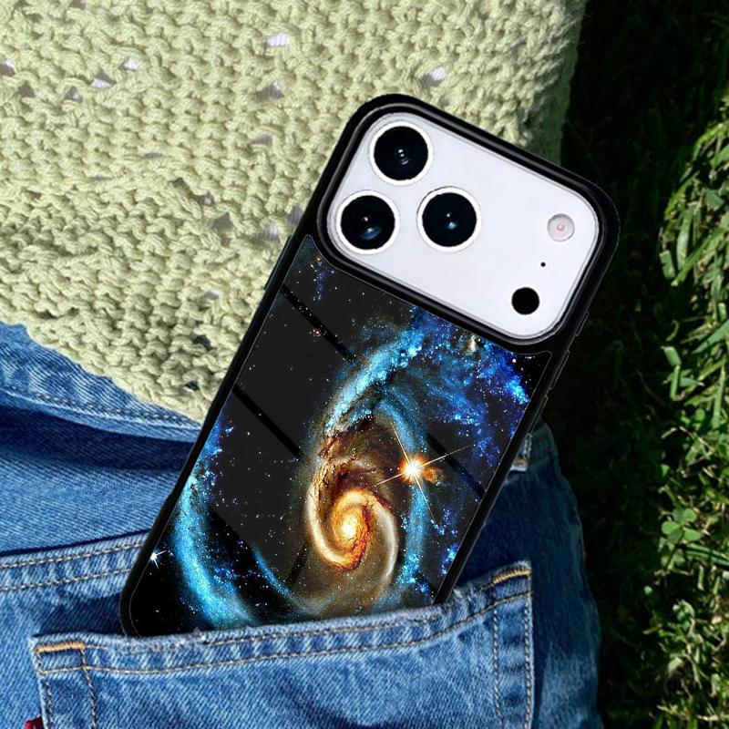 Space Planets Solar System Phone Case For iPhone 17 AIR 16 Pro Max 15 14 Pro 11 12 13 Shockproof Silicone Cover