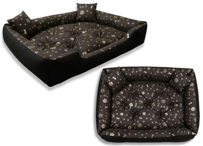 Dog Bed, Playpen, 100x75 Cm, Waterproof, Golden Bones