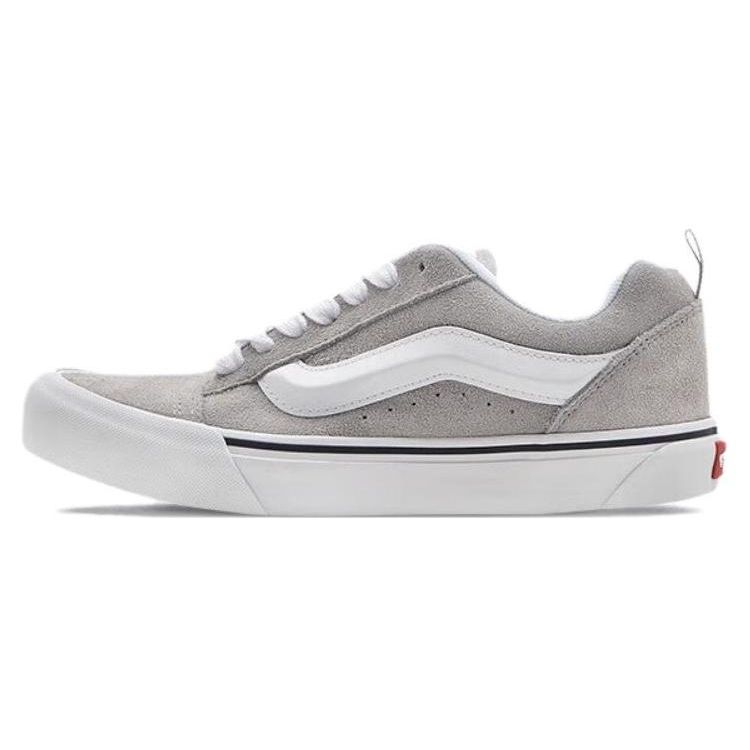 Vans Knu Skool Neformální Pohodlné Všestranné Nízké Skate Boty Unisex Tenisky Šedé VN0009QCBGJ