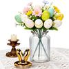Glass Jars with Ceramic Bunnies Ear Lid Airtight Glass Container Easter Table Centerpieces Easter Decoration Easter Gift