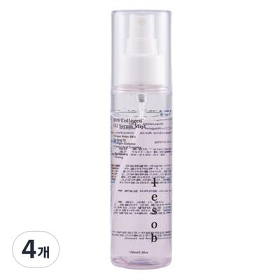 Lesob Customized Elasticity Radiance Soothing Squalane Oil Serum Mist Collagen, 100ml, 4 Pieces