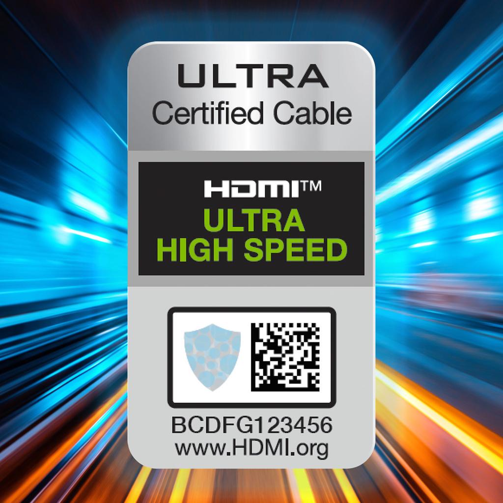 Cable hdmi 2.1 8K 60 Hz 48 Gbps 4K 120 Hz 2K 144 Hz 5 m silver