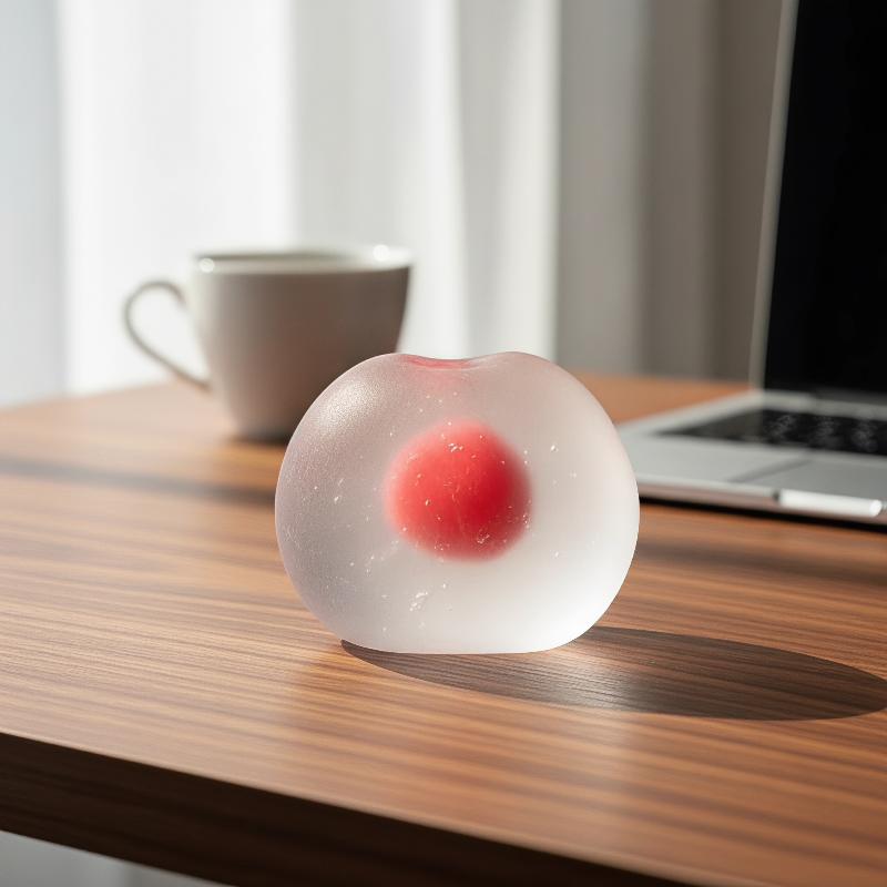 Slow Rebound Strawberry Mochi Squeezer | Stress Relief & Mood Calming Toy, Perfect Gift