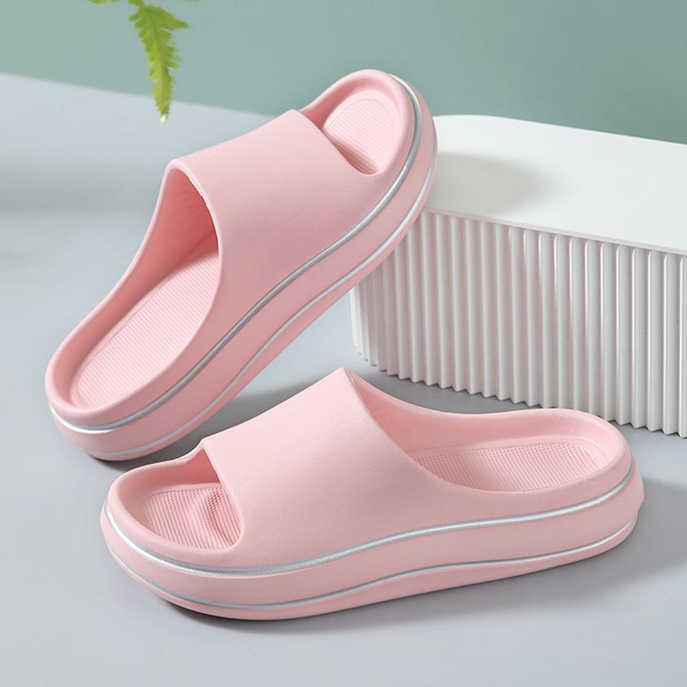Women Men Pillow Slippers EVA Thick Sole Cloud Slides Non-slip Cloud Slippers Shower Slippers for Indoor and Outdoor