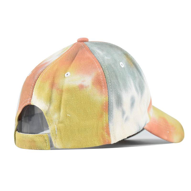 Outdoor Adjustable Baseball Cap Fashion Graffiti Unisex Tie-dyed Adjustable Cap Sport Sunscreen Snapback Hip-hop Hat Gorras