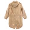 beautiful people made in Japan 3WAY long sleeve liner Mod coat 36 beige Women Used