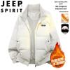 JEEP SPIRIT Men's Padded Stand-Collar Winter Jacket