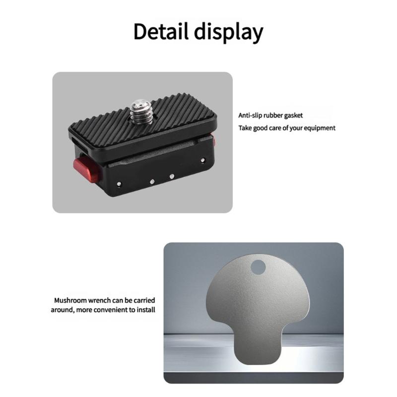 Shockproof Weather Resistant Magnetic Quick Release Mount Suitable For Intelligent Devices Aluminum Alloy Stable Support