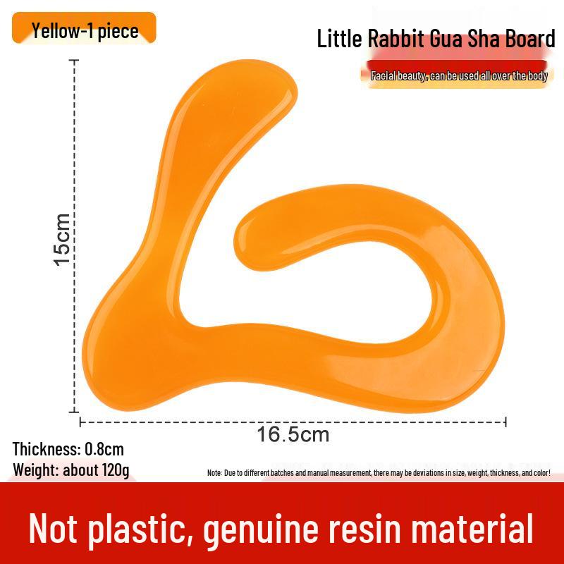 Little Rabbit Large Gua Sha Resin Massage Board for Full Body