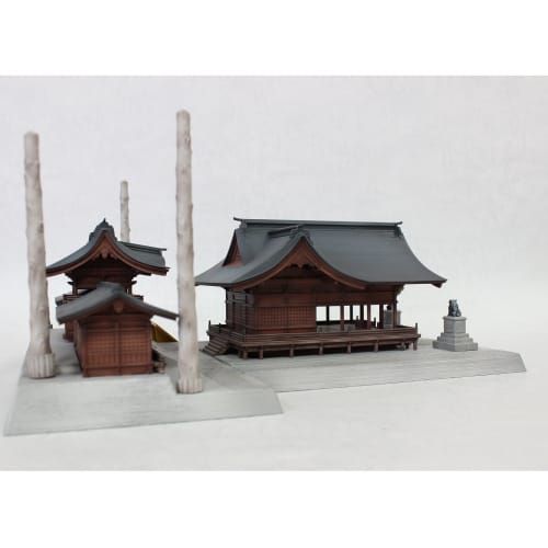 PM Office A 1/150 Scale Plastic Model Kit: Suwa Taisha Shrine, Shimosha Akimiya, the Ichinomiya Shrine of Shinano Province