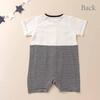 de Jersey Border Shortalls for Newborns and Baby [Cream Coco] Spring/Summer Suspender-Style Babies, Cool, Stylish, Cute, Stylish, Coveralls, Simple,