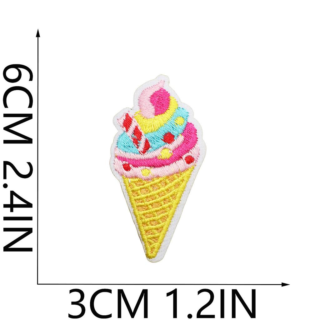 Cabin Embroidery Cloth Sticker Hawaii Travel Decoration Patch Sticker Yay Tree Pineapple Computer Embroidery Patch Flamingo