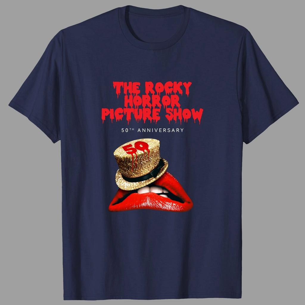 The Rocky Horror Picture Show 50th Anniversary TShirt - Multicolors High-end Luxury Is for Both Men and Women Top Y2k Summer