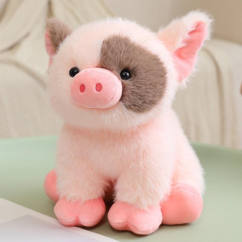 Miniature Pig Plush Toy Soft Cute Stuffed Animal For Children Gift