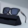 New European and American fashion box car viewing polarized sunglasses men's personality outdoor trend sunscreen sunglasses men
