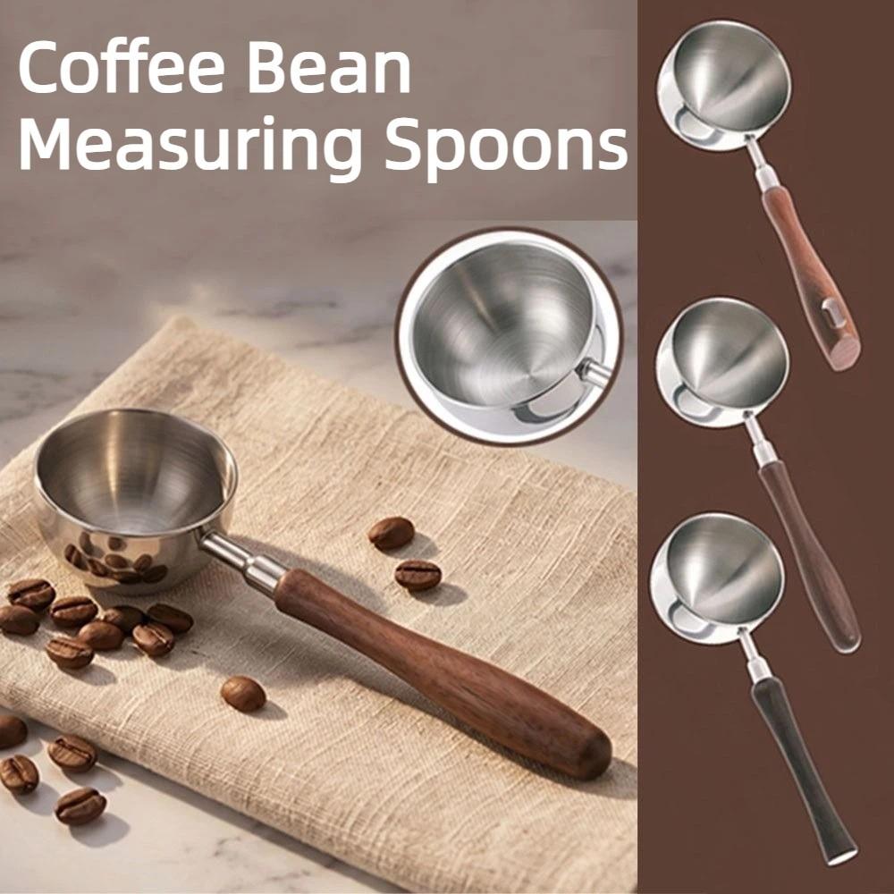 Long Handle Coffee Bean Measuring Cups 30ML Coffee Sugar Scoop  Baking Accessories