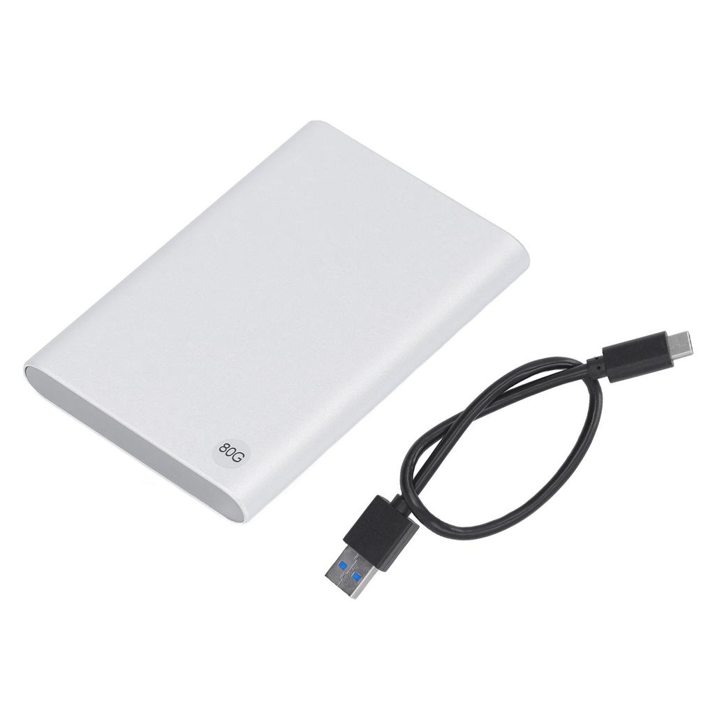2.5in HDD External Case Type C USB3.1 Up to 10Gbps Ultra Slim Portable External Hard Drive Mobile