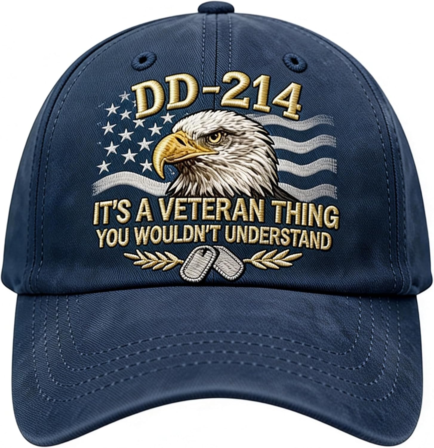Dd214 Veteran Hat For Men Dd-214 Embroidered Military Baseball Cap Veteran And Army Hats For Men Military Service Pride Gifts
