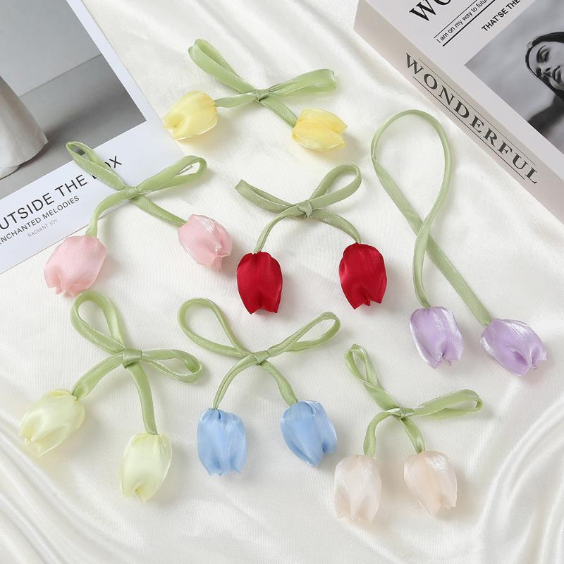 Kreative Mode Tulpe Vorhangbänder Verstellbar Elegante Vorhang-Halteband Schön Vorhänge Binde Seil Ferienwohnung
