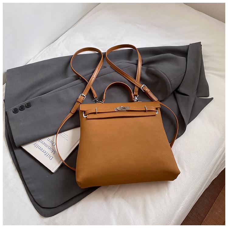 

Bag women s bag 2025 autumn new retro shoulder crossbody handbag large capacity niche fashionable backpack women