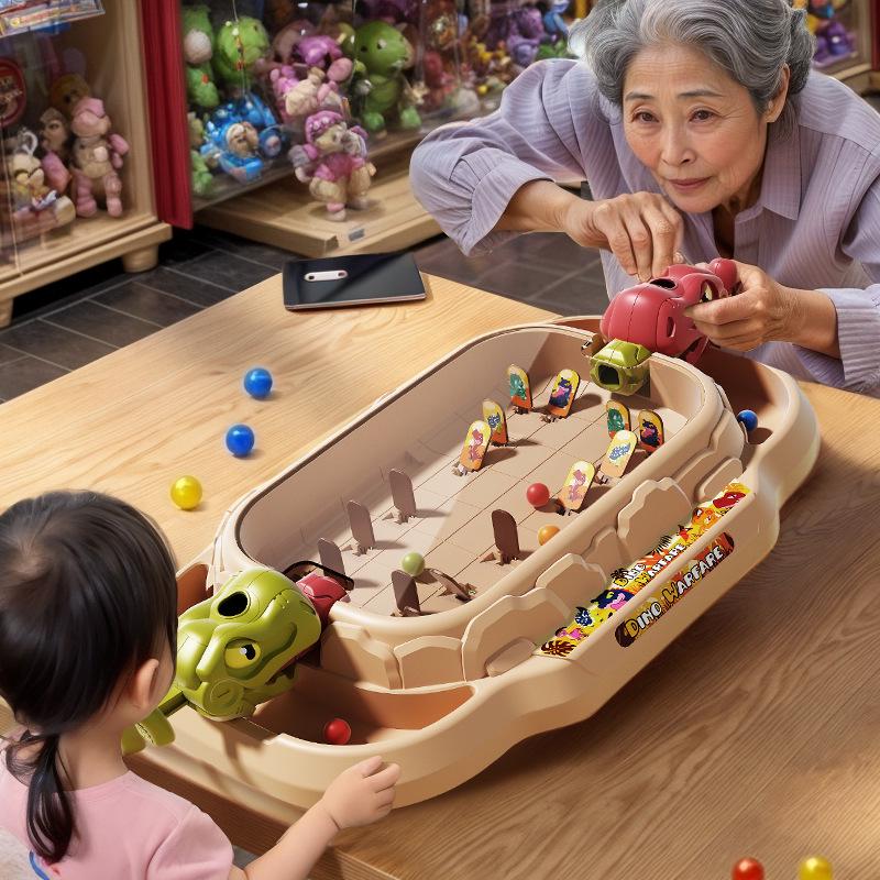 

Трансграничная игра-стрелялка мрамором динозавров - Интерактивная развивающая игрушка для родителей и детей на дни рождения