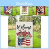 High-quality Polyester Garden Flag Perfect For Memorial Day And Independence Day Celebrations