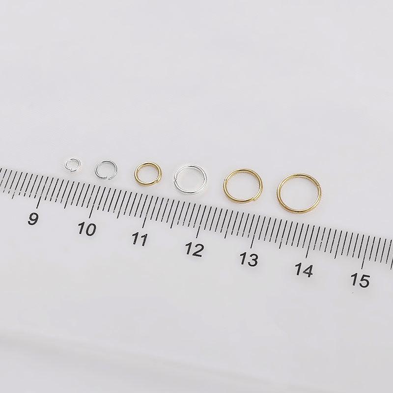 14/18K Gold-Filled Open Loop Connector for DIY Jewelry Making - Bracelet, Necklace, Pendant Accessories.