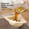 Triangle Sink Drain Basket Magnetic Kitchen Sink Trash Boxes  Kitchen Supplies