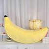 60/80cm Realistisches Bananen-Stofftier Frucht-Stoffpuppe Langes Kissen Schlafzimmer Wohnzimmer Haus Kunst Dekor Ornament Geschenk Kinder Junge Mädchen