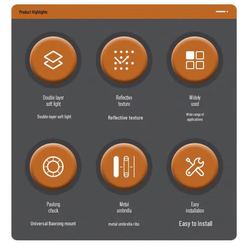 GVM 65cm Portable Lantern Softbox