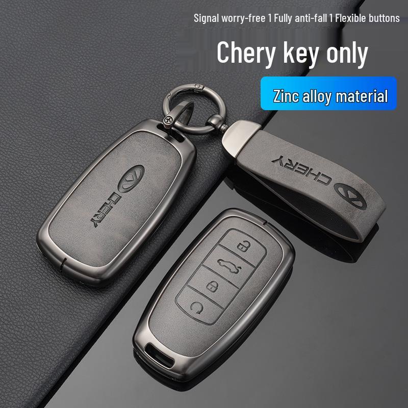 High-End Voll-Schlüsselhülle für Chery 5x, Tiggo 3x, Exeed TX, Tiggo 7 - Unisex Design