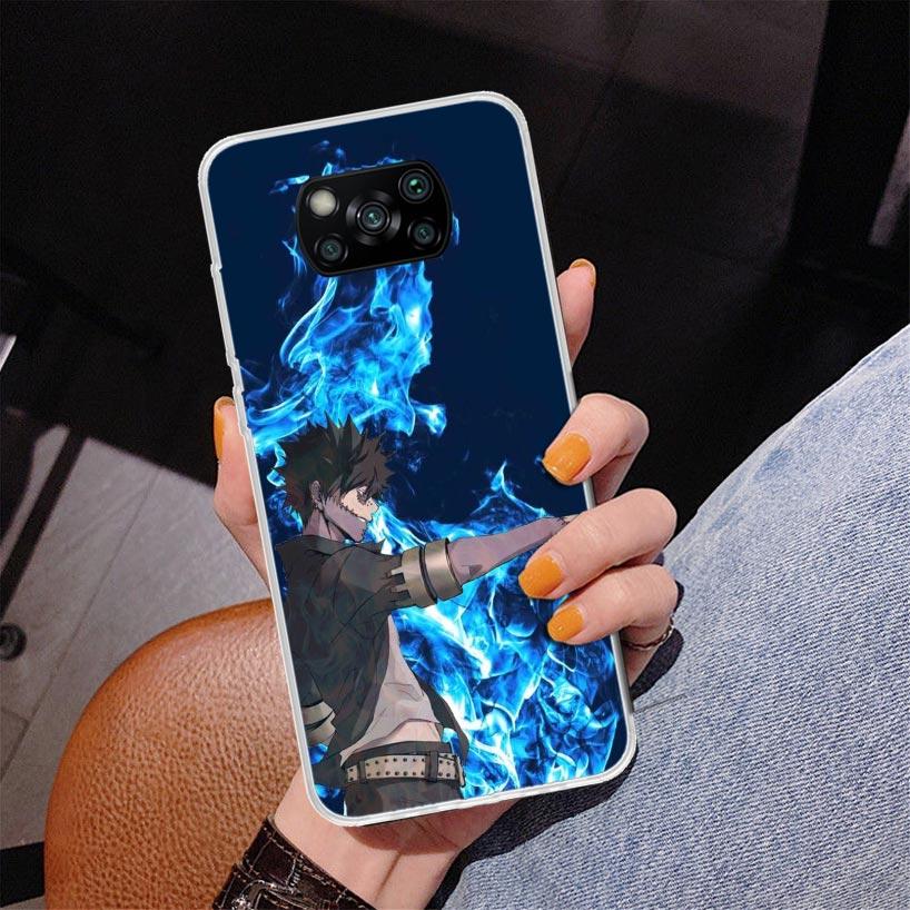 My Hero Dabi Bnha Phone Case For Xiaomi Poco X7 X6 X5 Pro F7 Ultra Redmi 15C 15 13C 13 12C 12 10 10A 10C 9 9A 9C 9T Cover Poco X
