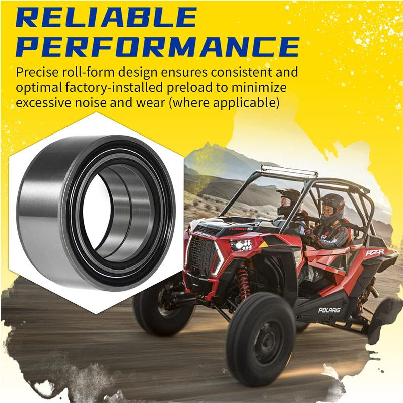 2Pcs Front or Rear Wheel Bearing 3514699 for Polaris RZR XP 1000 2014-up, Polaris RZR 570 800 900, Ranger 570 900 1000 Etc