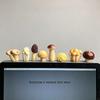 8pcs Place a Few Cute Mushrooms To Heal Your Computer Desktop and Create a Japanese-style Office Desk Decoration