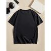 European sizes Men's T-Shirt Crew Neck Casual Regular Fit for Men Comfortable Fashionable Tee Tops Short Sleeve T-shirt
