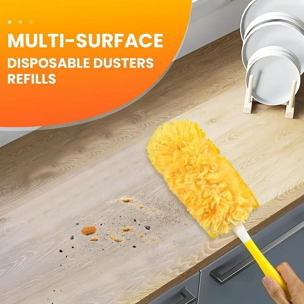1/10pcs Electrostatic Adsorption Dust Duster Disposable Dusters Kit  Household Cleaning Artifact