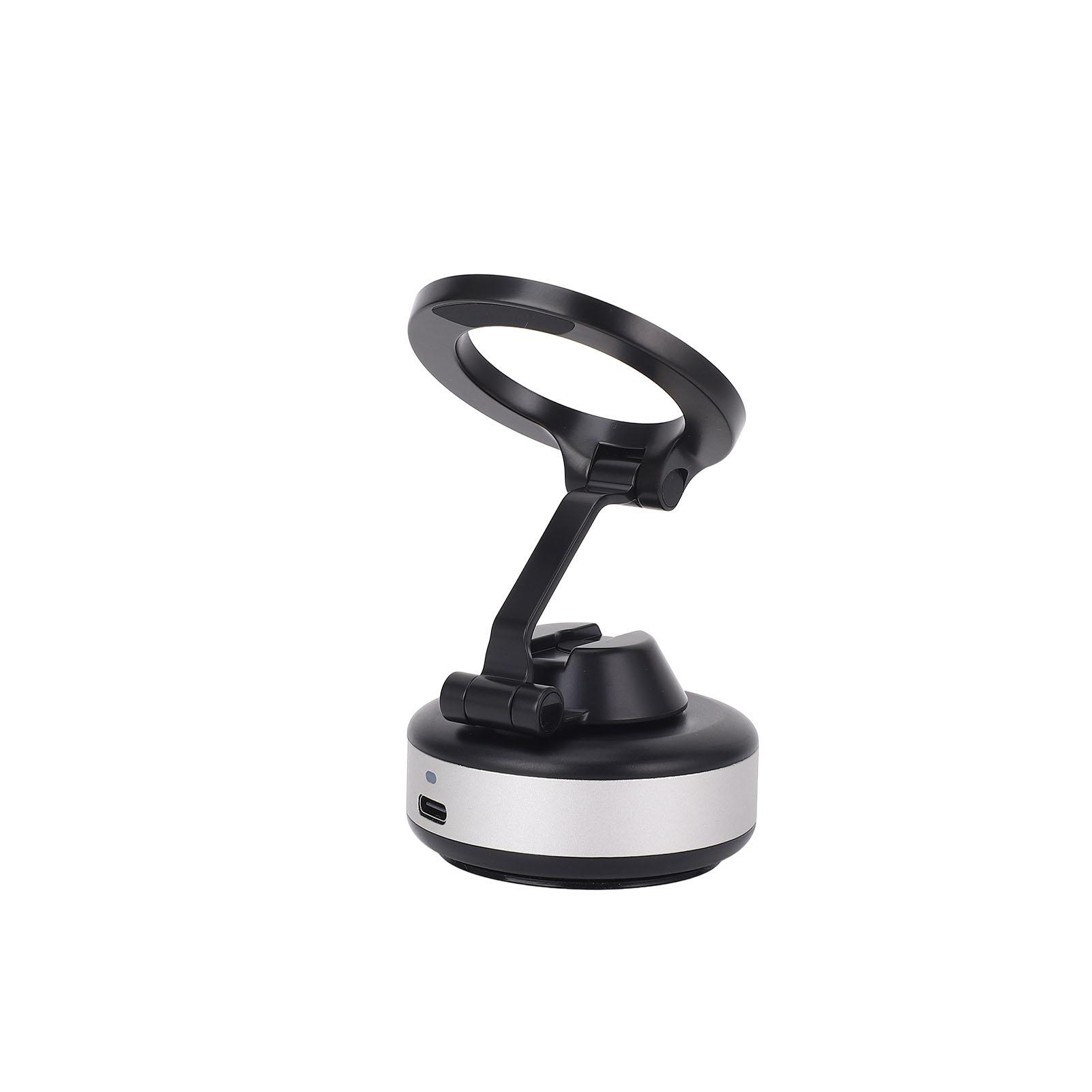 Magnetic Car Phone Holder 360 Degree Rotation Magnetic Suction Phone Mount Aluminum Alloy PC Magnetic Cell Phone Stand