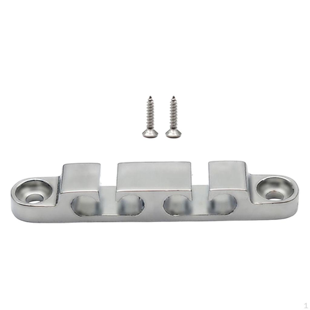 String Retainer with Mounting Screws for Guitar Parts