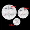 3pcs/set Snowflake Plunger Cutter Mold Fondant Cake Decoration Mould Sugar Clay Crafts Baking Tools Christmas Party Kitchen Tool