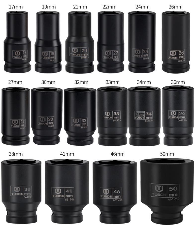 16-Piece Heavy-Duty 3/4 Twelve-Point Torx Impact Socket Set