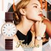 Women's Watch, Stretch Band, Multiple Colors Available, Stainless Steel, Arabic Numerals, Large Easy-to-Read Dial, Quartz Movement, Water Resistant,