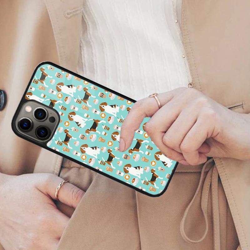 Beagle Dog Animal Magnetic Phone Case For APPLE iPhone 17 Air 16 14 13 12 Pro Max 15 Plus Wireless Charge With MagSafe Cover