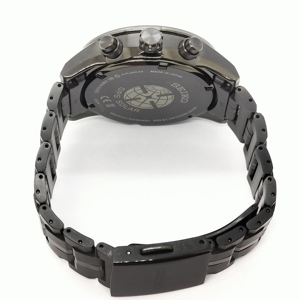 [USED]SEIKO ASTRON Solar GPS Satellite Radio Wave SBXC037 Watch [Excellent Condition] Men's