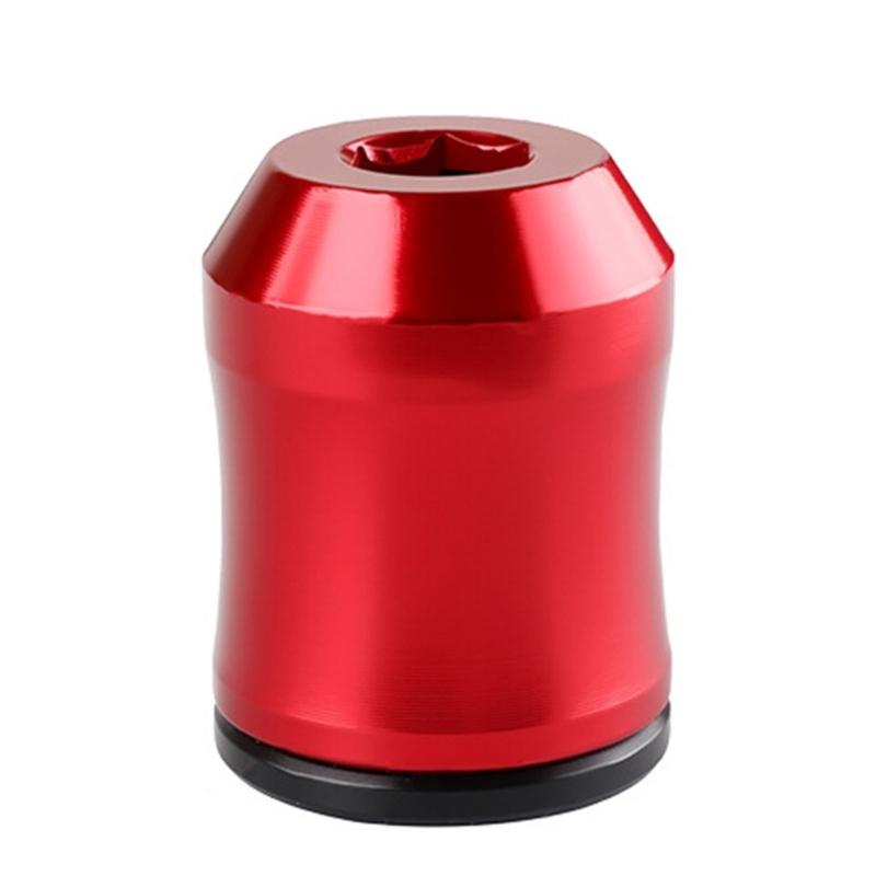 Solid Aluminum Magnetic Bit Holders with Quick Demagnetization Suitable with Most Driver Tool Enhancing Grip Design