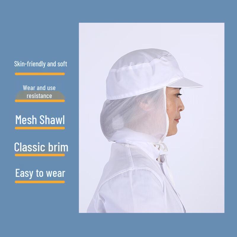 Unisex Dustproof Work Net Cap