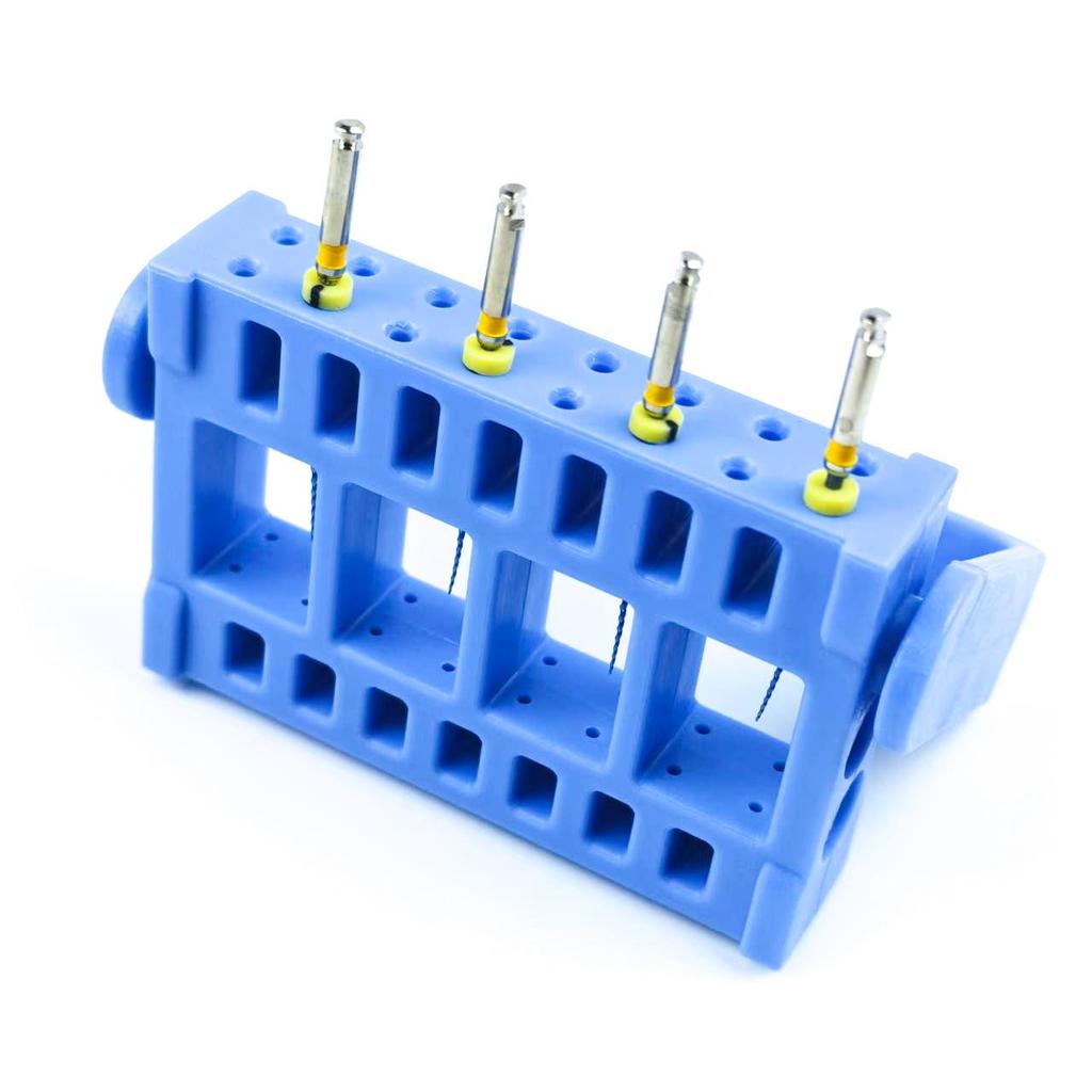 16-Hole Dental Root Canal File & Burs Holder Rack
