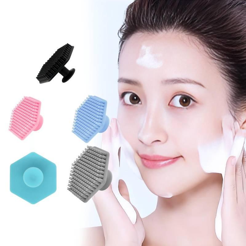 Sanfte Silikon-Gesichtsbürste zum Peelen und Reinigen Perfekt für alle Hauttypen